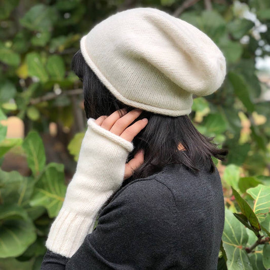 SLATE + SALT - Snow Essential Knit Alpaca Beanie