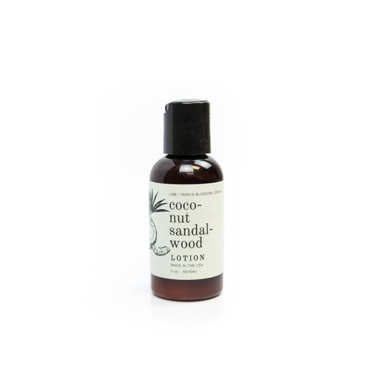 Coconut Sandalwood - 2 oz Lotion