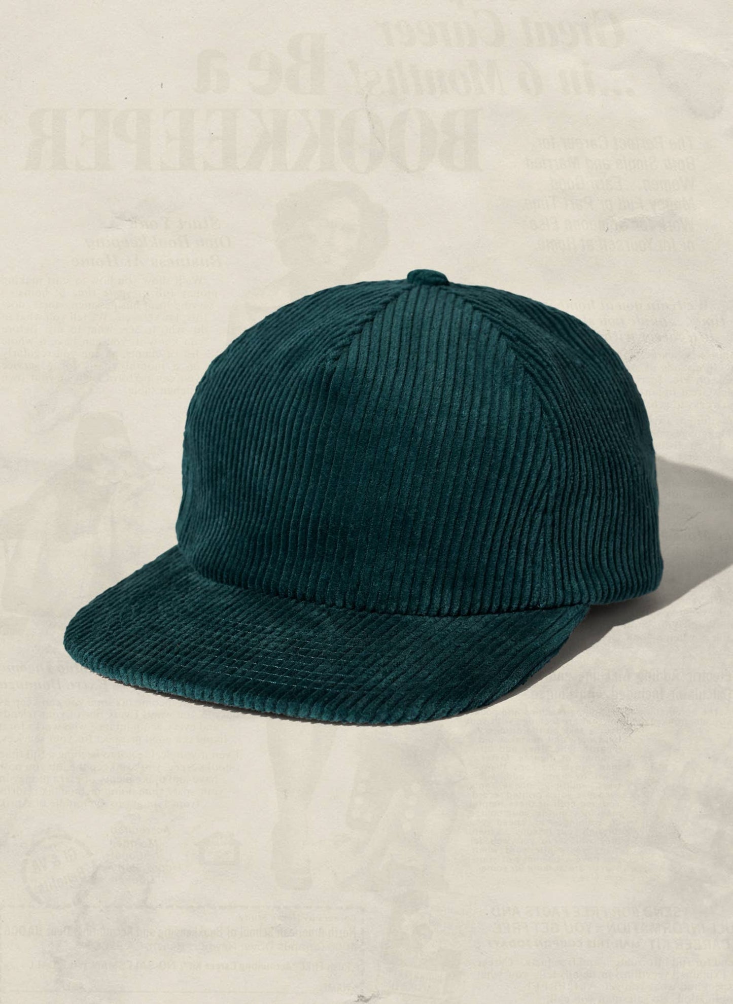 Corduroy 5 Panel Field Trip Hat (+13 colors): Camel