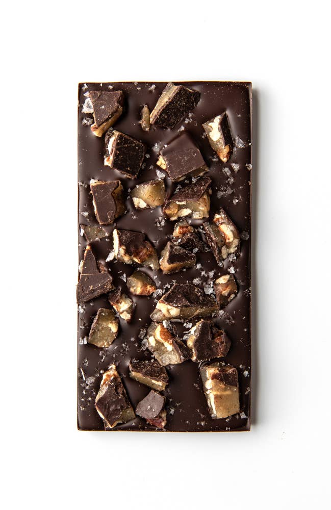 Wildwood Chocolate Salted Brown Butter Texas Pecan Brittle Bar