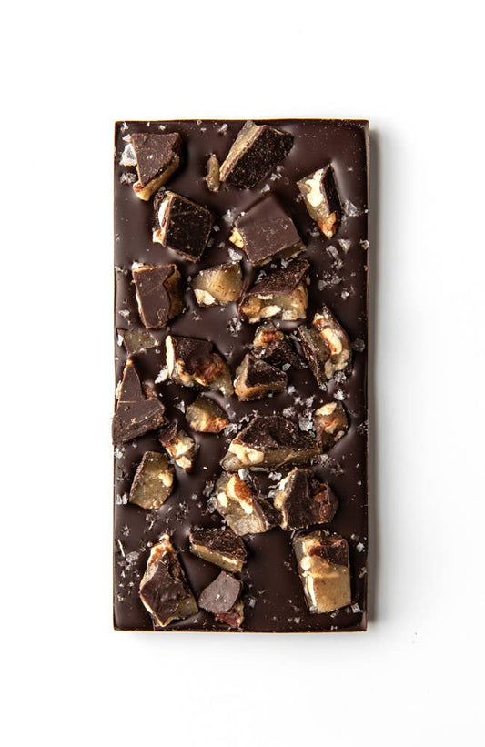Wildwood Chocolate Salted Brown Butter Texas Pecan Brittle Bar