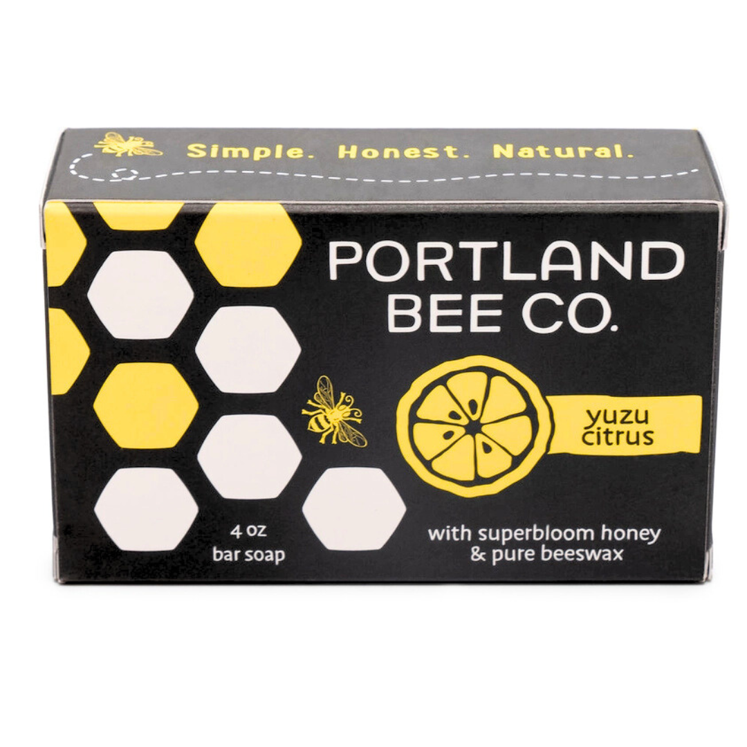 Yuzu Citrus & Honey Beeswax Bar Soap: Organic & Handmade
