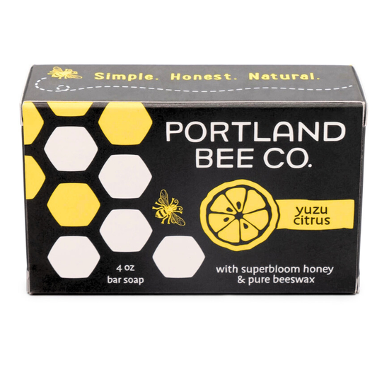 Yuzu Citrus & Honey Beeswax Bar Soap: Organic & Handmade