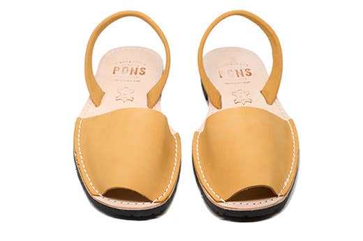 Pons Shoes - Classic Women - Mustard: 6