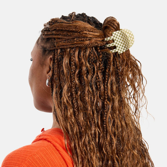 Ursa Claw in Olive Check