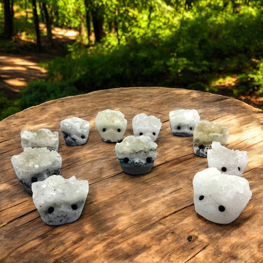 Wax Apothecary - NEW Apophyllite Buddy Crystal Cluster Rock Friends 💎✨