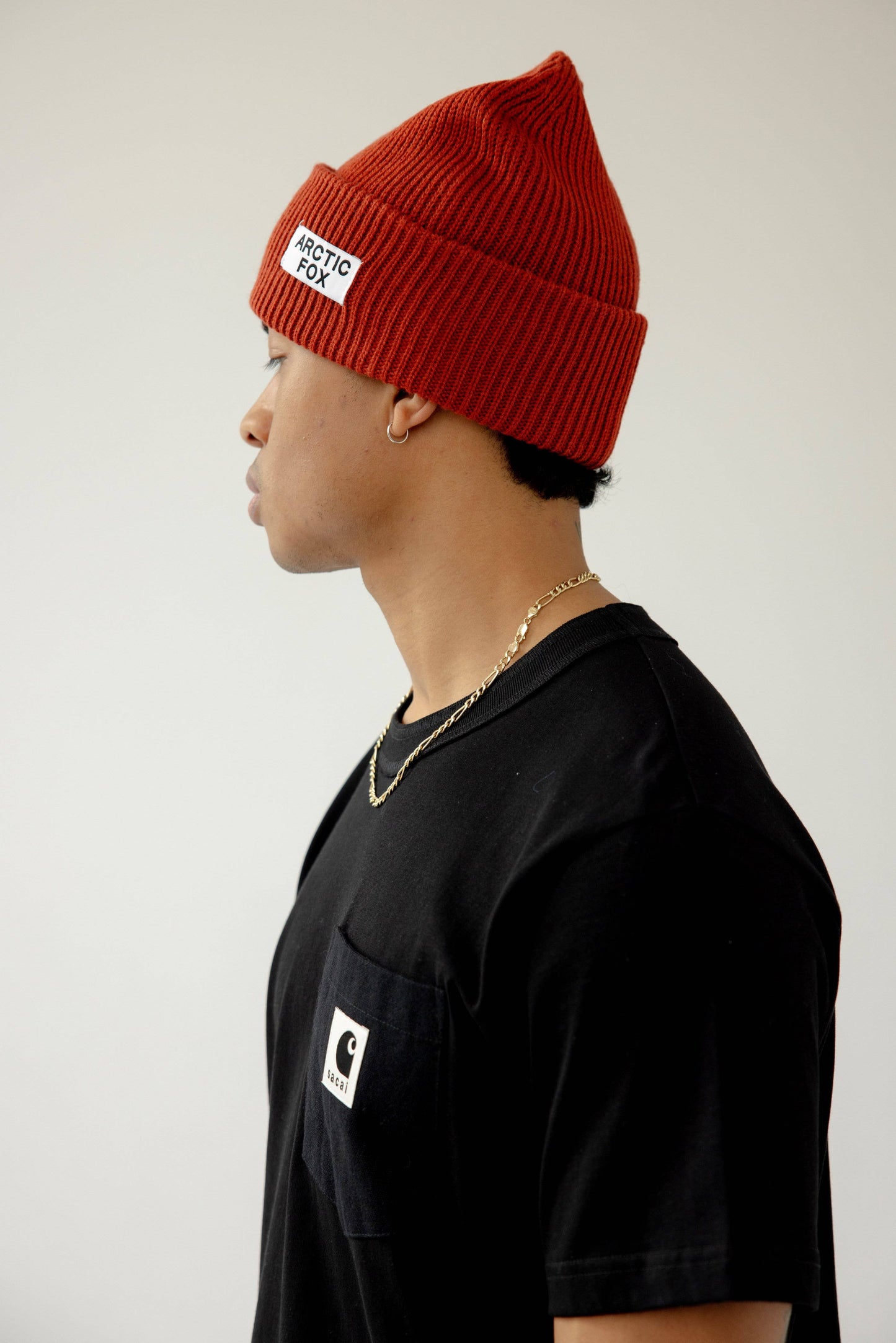 ARCTIC FOX & CO. - Recycled Bottle Beanie - Deep Terracotta - AW24