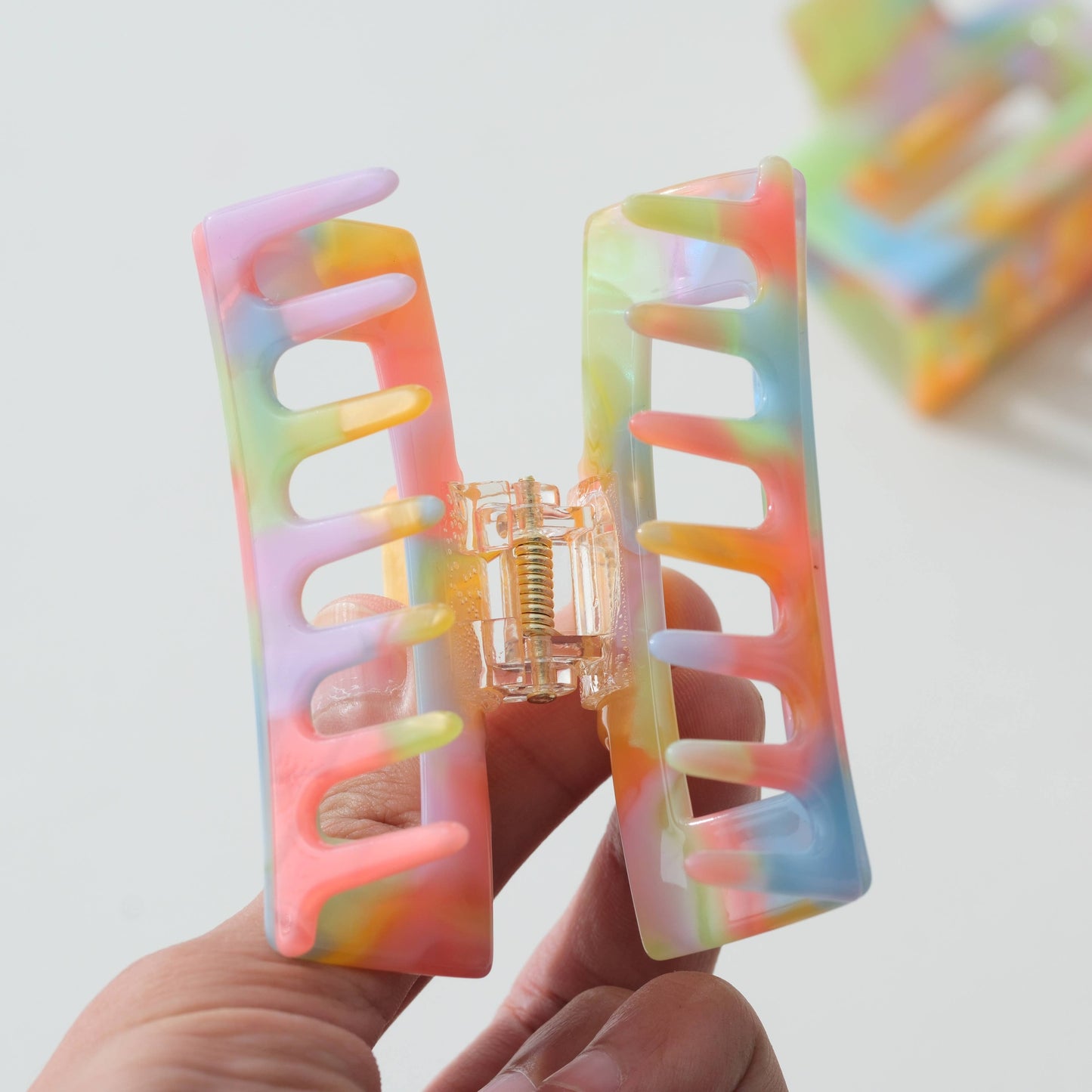 Adorro - Rainbow Paradise S/M - Assorted Claw Clips: Assorted