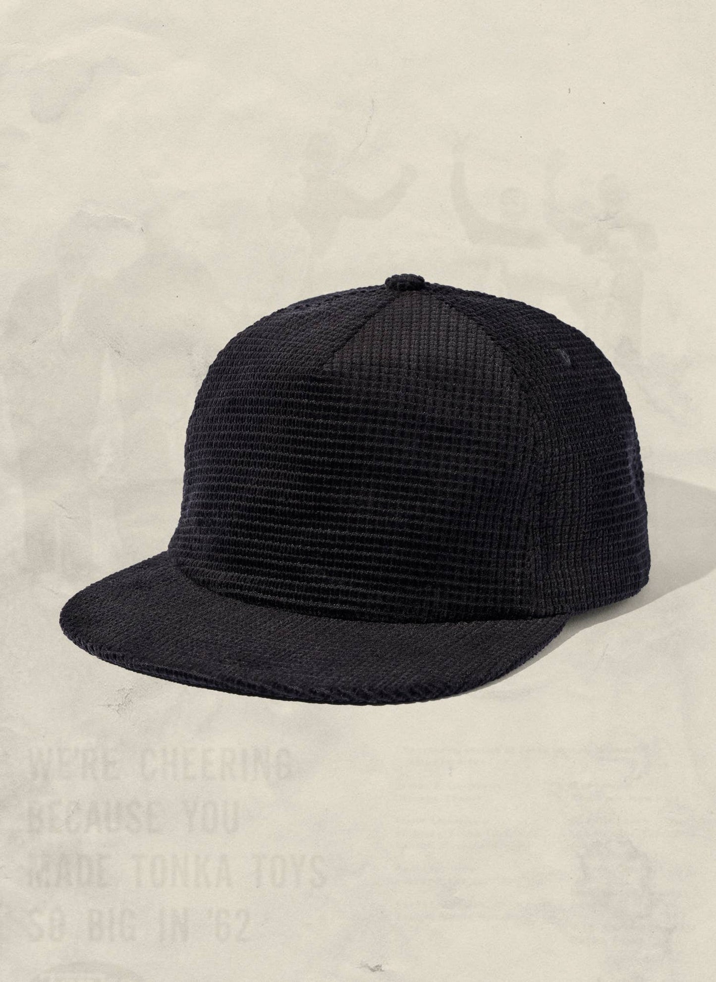 Waffle Corduroy Field Trip Snapback Hat: Slate