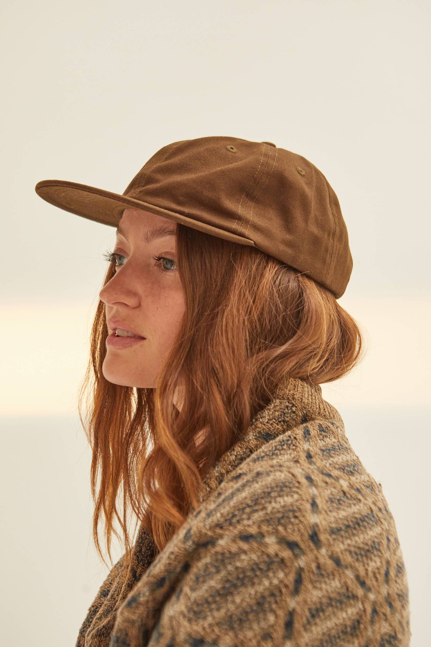 Low Profile Cotton Field Trip Hat (+11 Colors): Dune