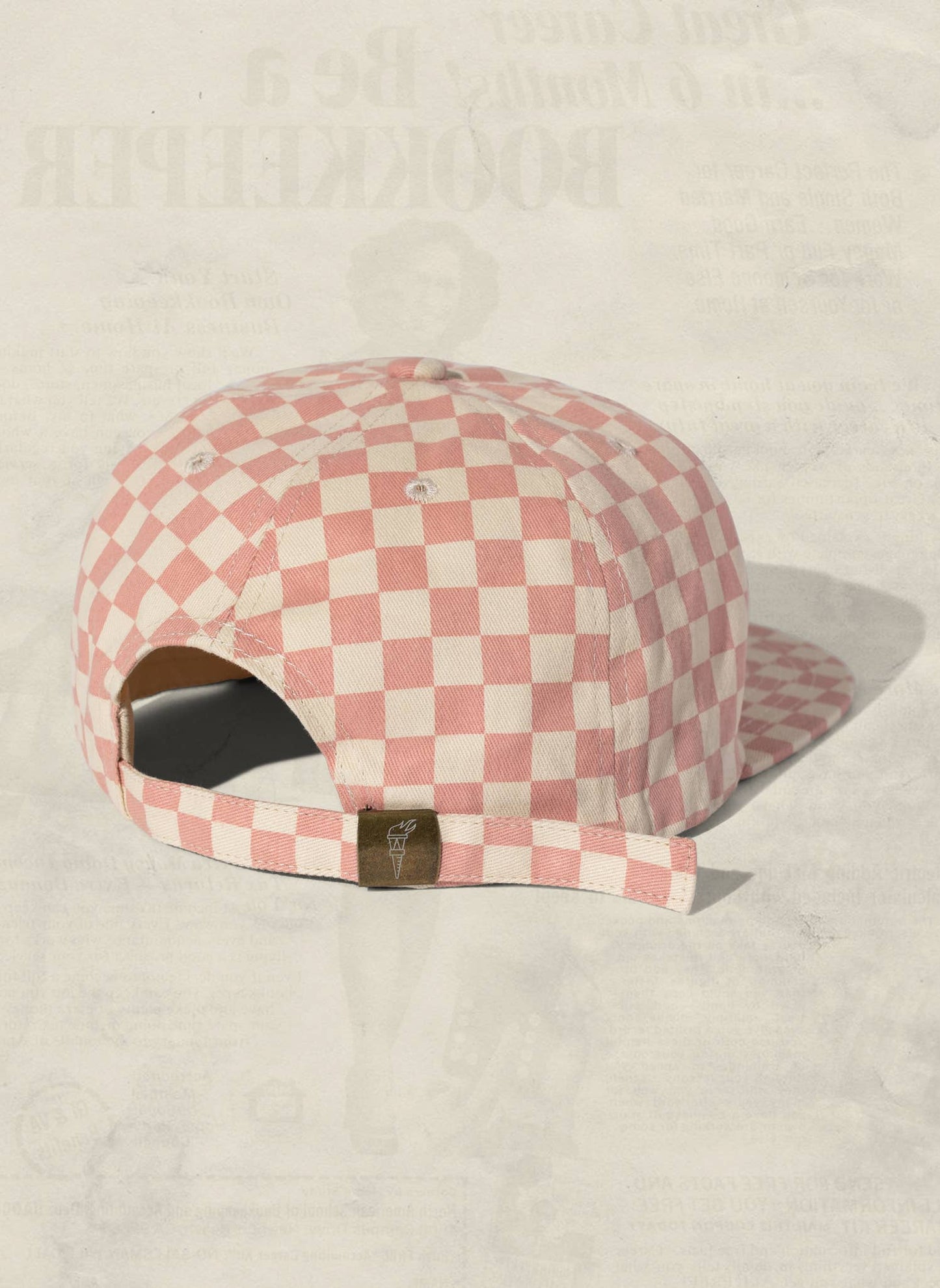 Checkerboard Field Trip Hat (+5 colors): Blush