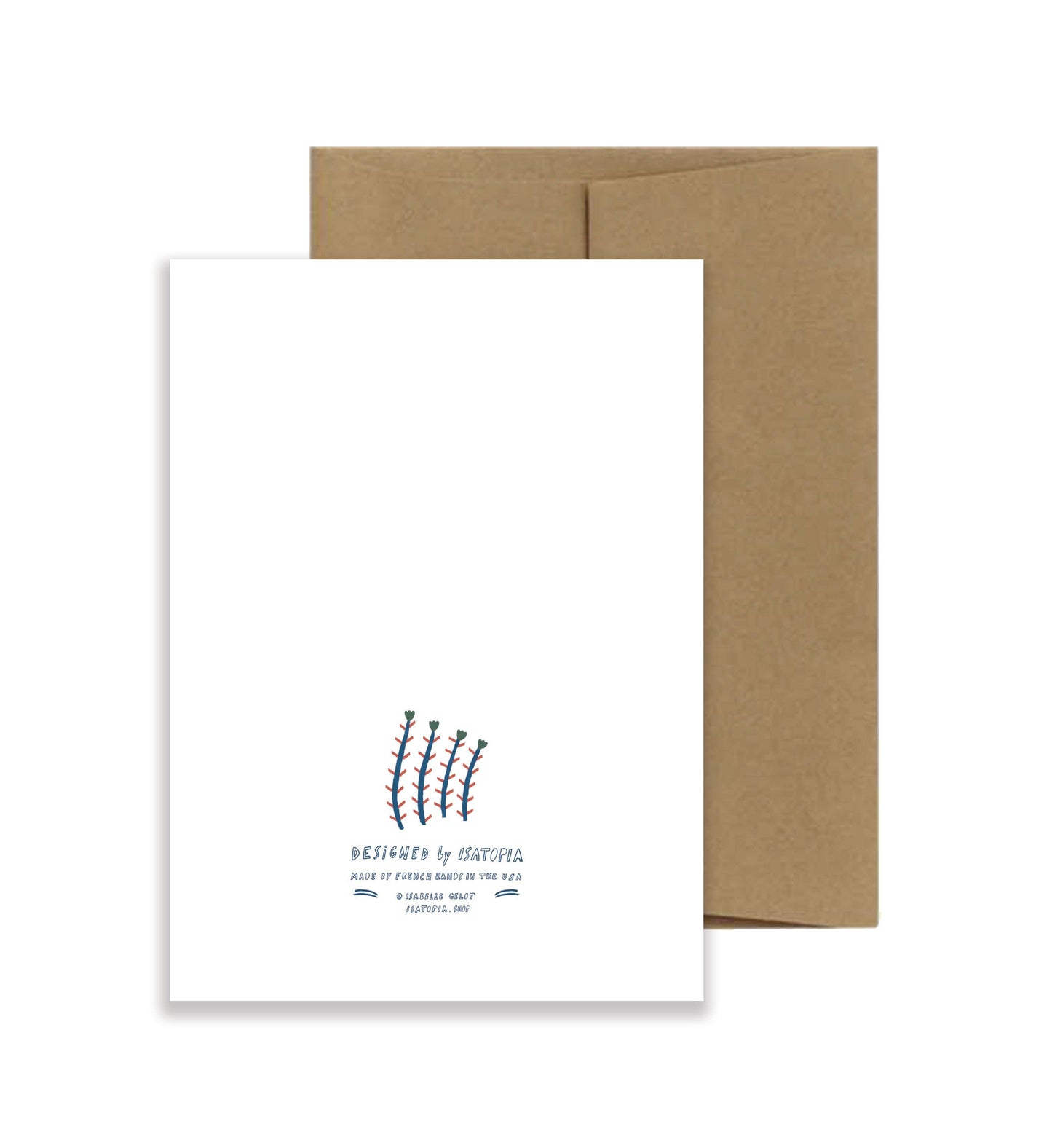 Isatopia - Rainy Cloud Card - Wide Eyes Series