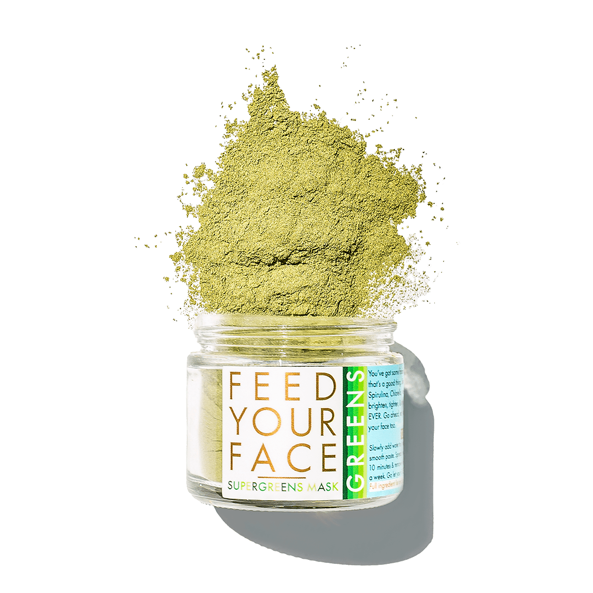 SUPERGREENS face mask
