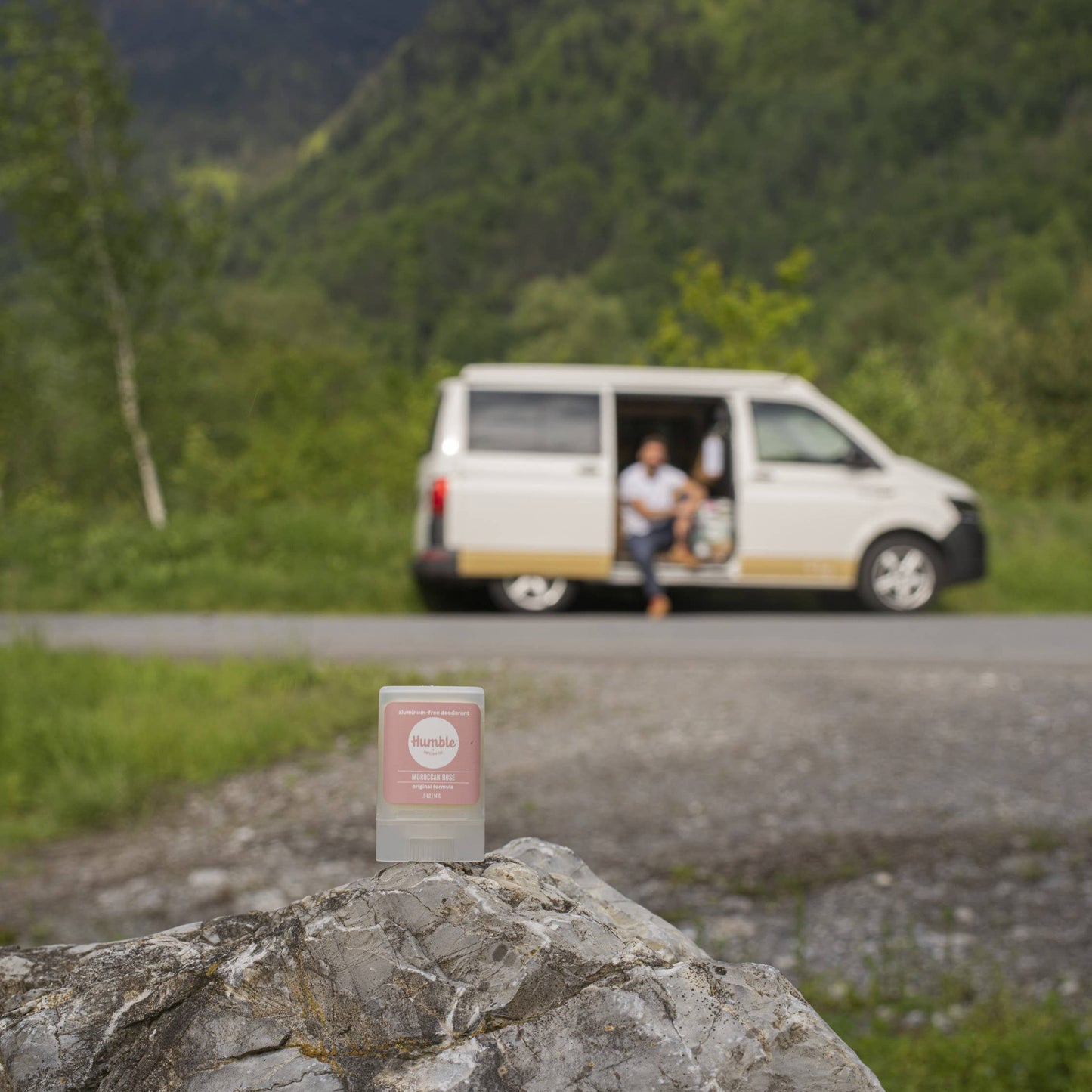 Humble Brands, Inc. - Travel Size Deodorant - Moroccan Rose