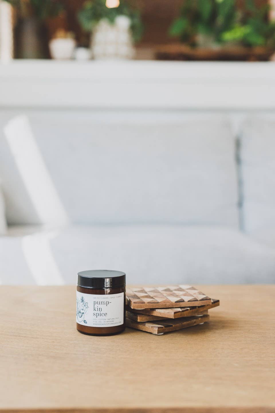 Broken Top Brands - Pumpkin Spice Natural Soy Candle 4 oz
