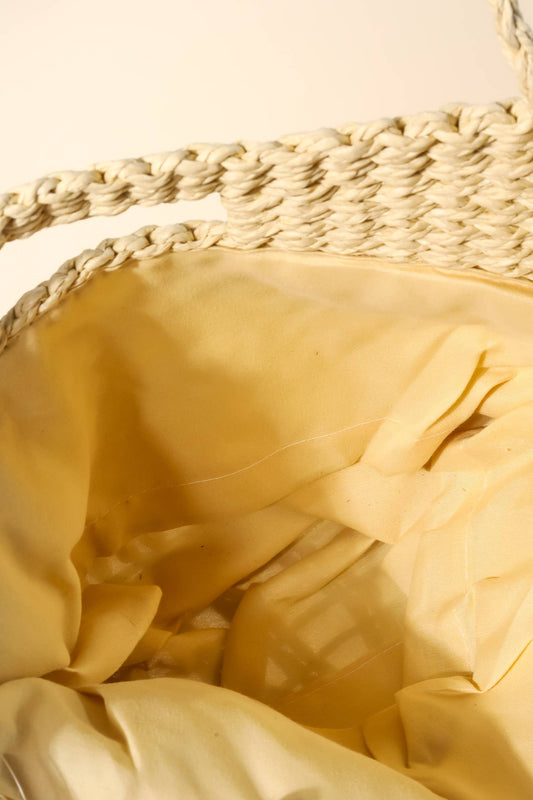 Braided Semi Circle Tote Bag: IV