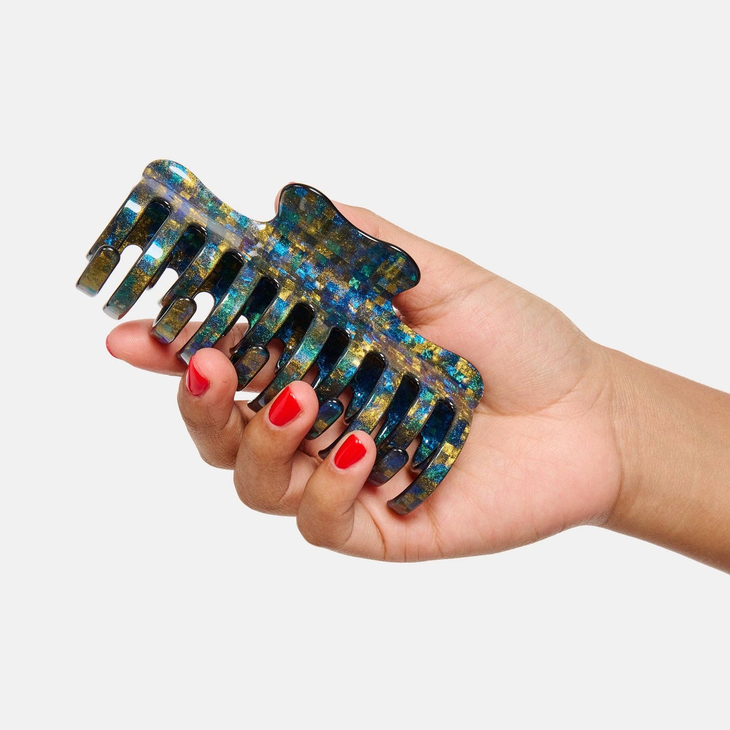 Jojo Claw in Large Dark Sparkle