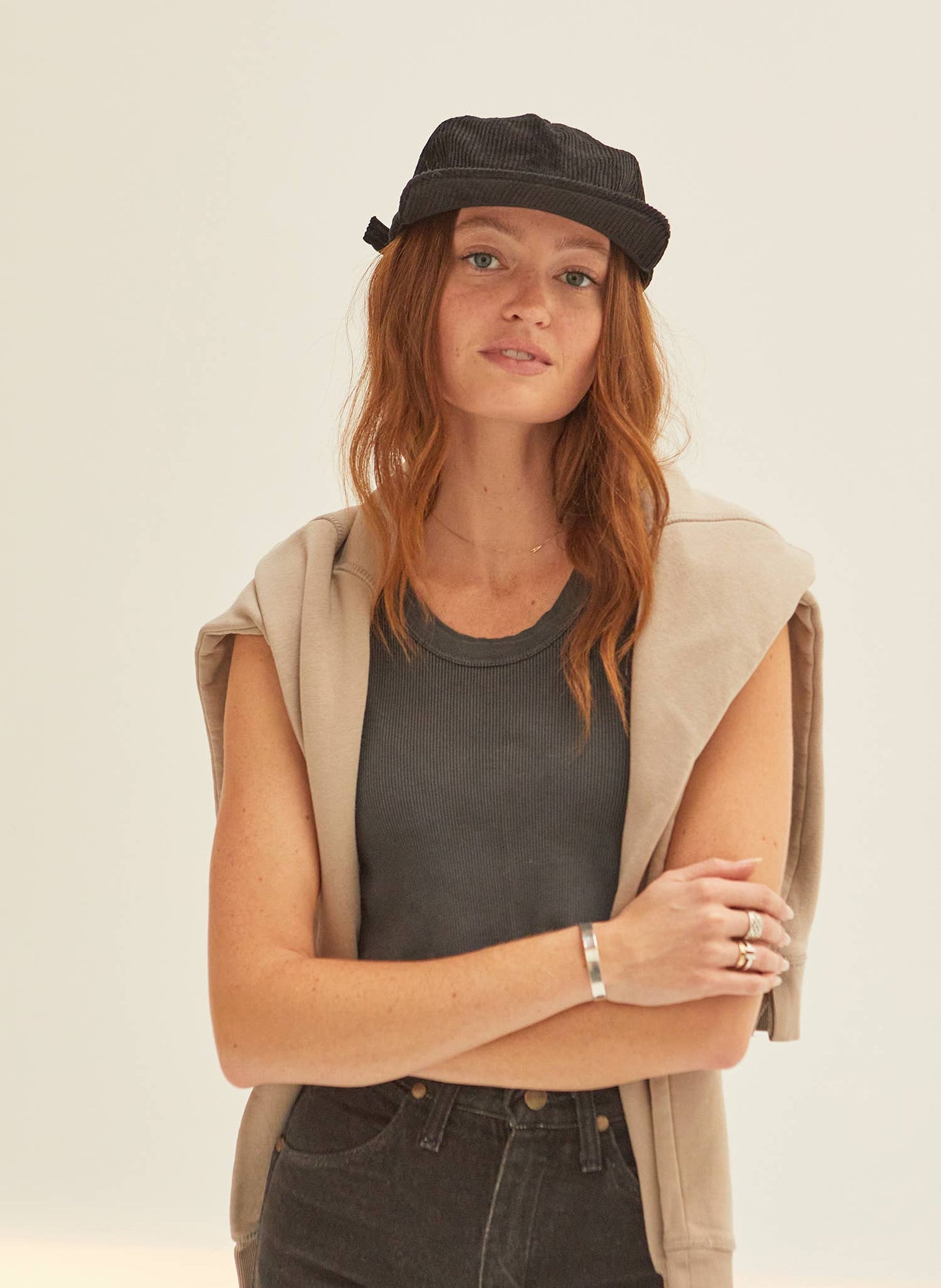 Corduroy 5 Panel Field Trip Hat (+13 colors): Camel
