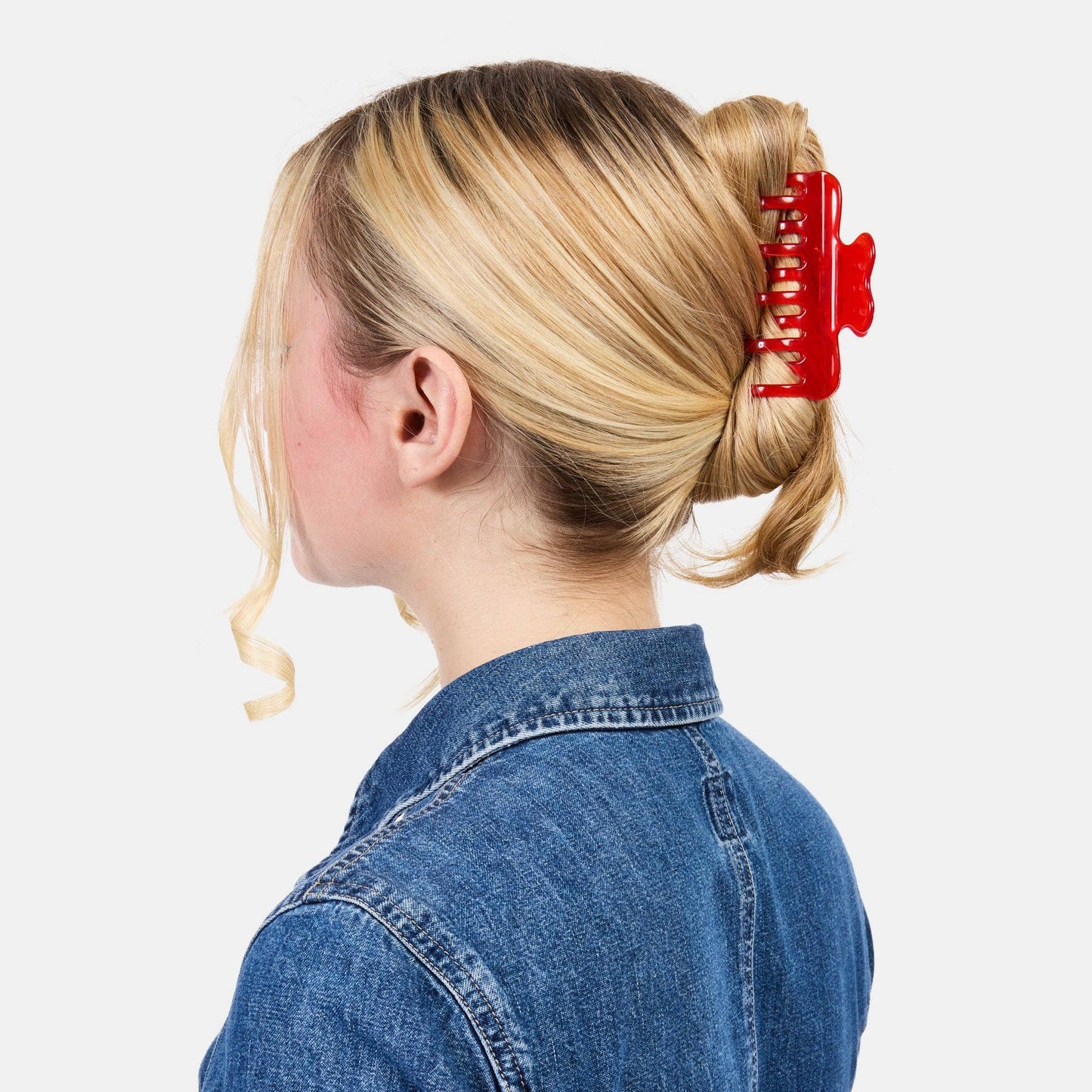 CHUNKS - Jojo Claw in Small Candy Red