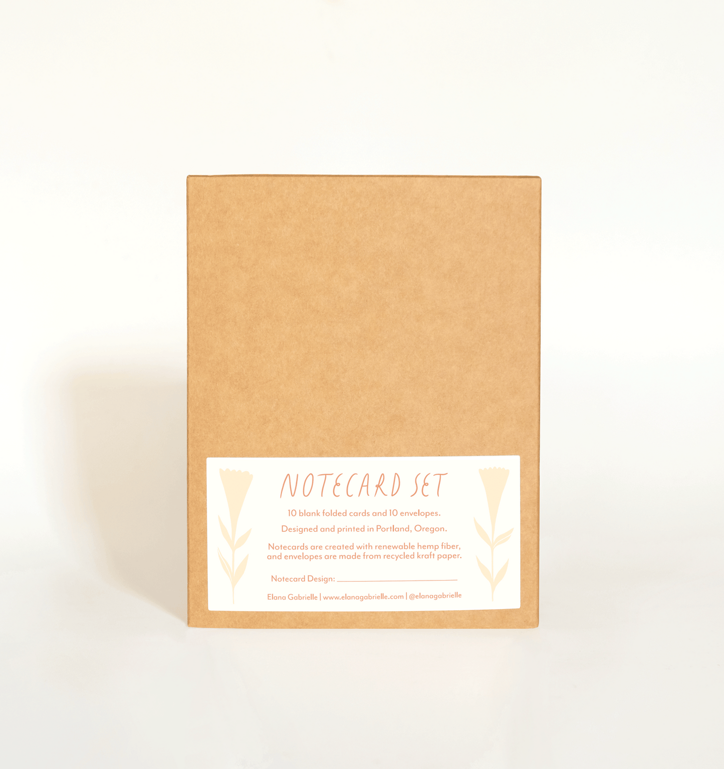 Elana Gabrielle - Garden Variety Greeting Card: Single Card