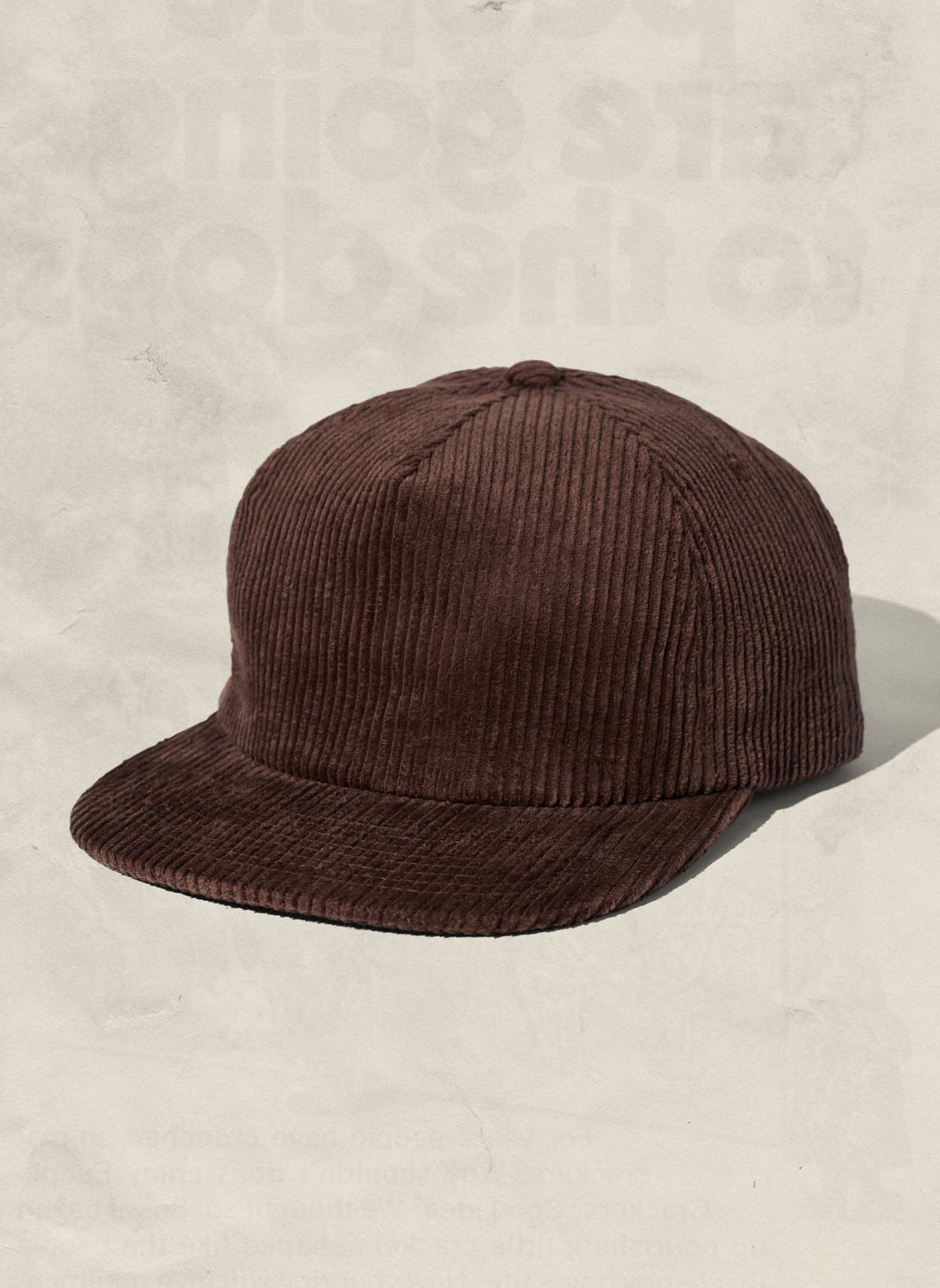 Corduroy 5 Panel Field Trip Hat (+13 colors): Camel