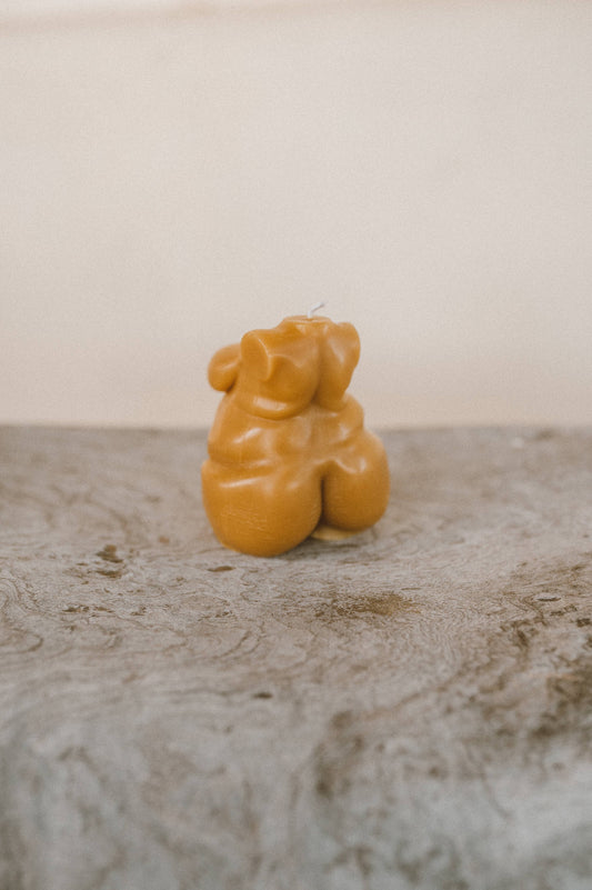 Mother Madre Bees - Bountiful Babe Beeswax Candle