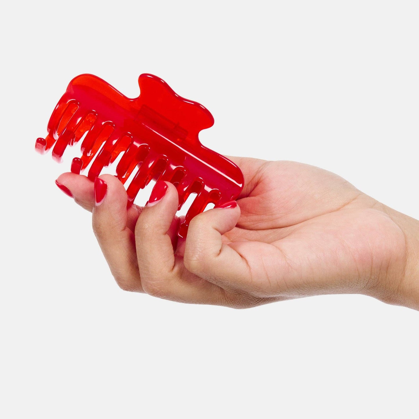CHUNKS - Jojo Claw in Small Candy Red