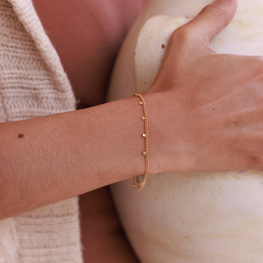 Amano Studio - Tiny Dot Bracelet: Silver