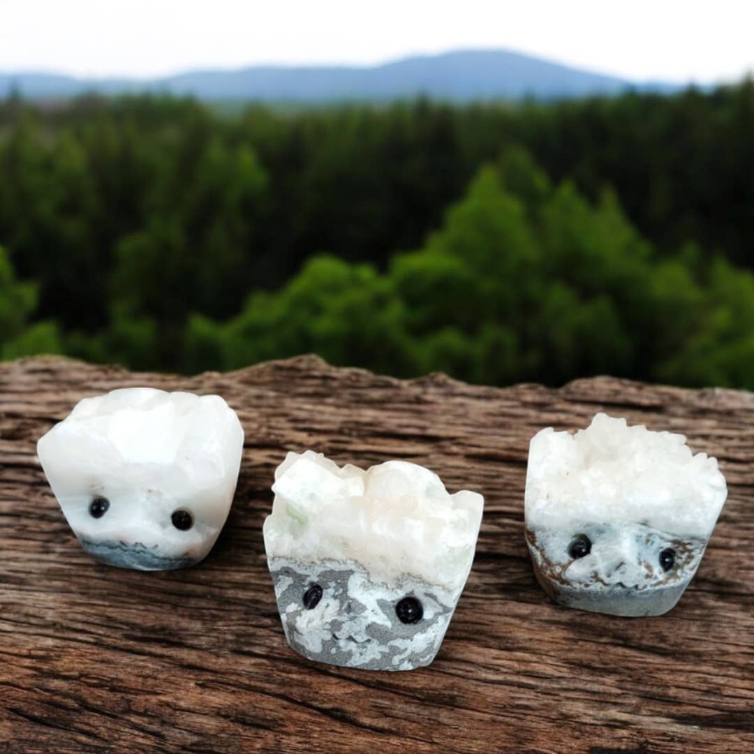 Wax Apothecary - NEW Apophyllite Buddy Crystal Cluster Rock Friends 💎✨