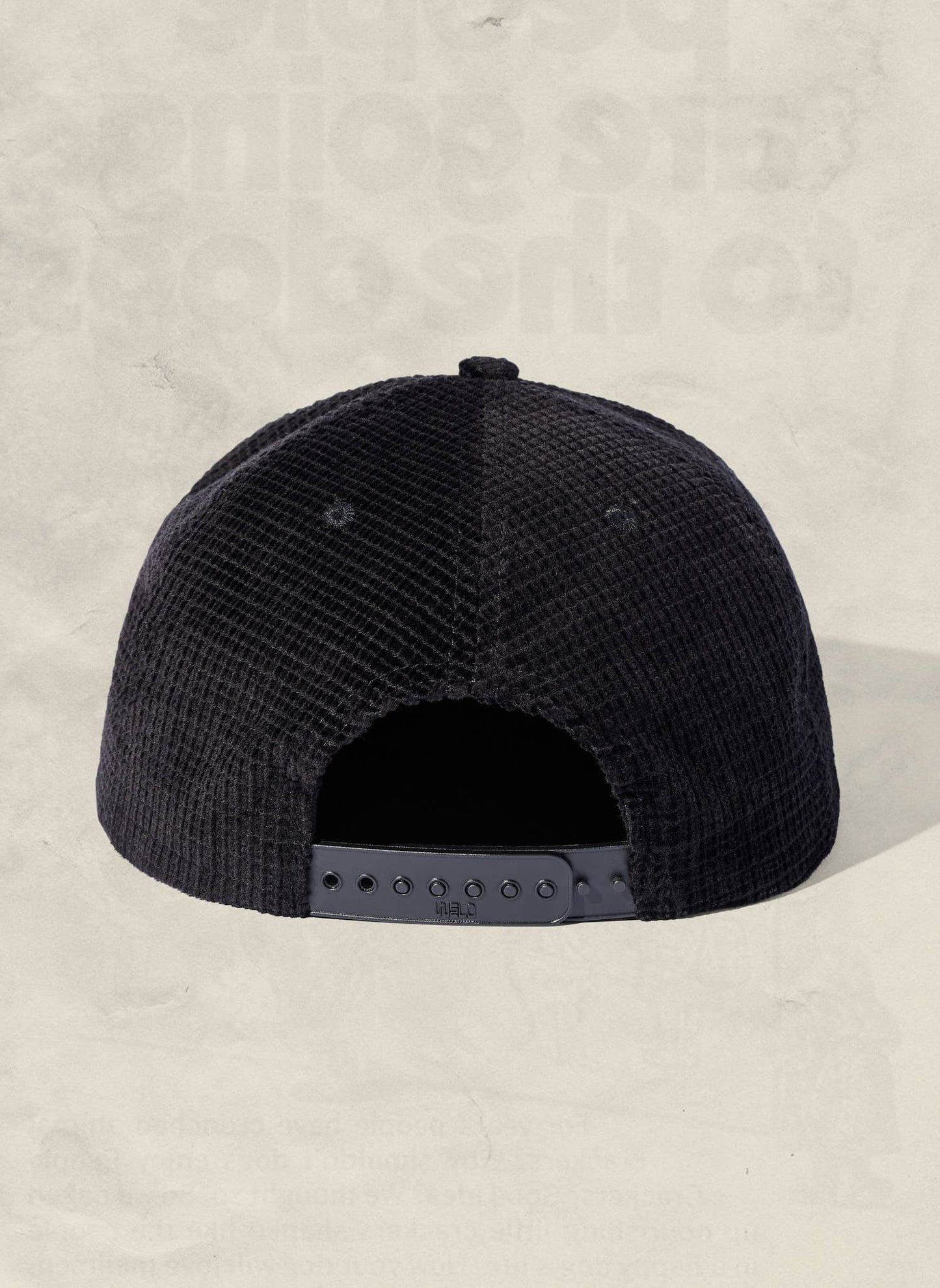 Waffle Corduroy Field Trip Snapback Hat: Slate