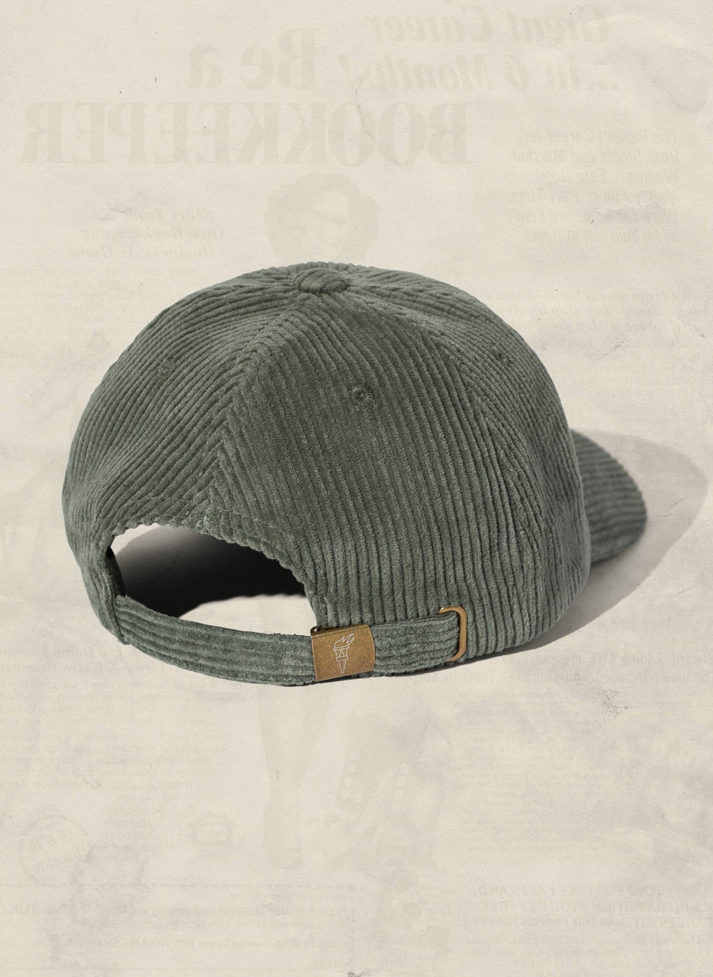 Corduroy Dad Hat (+8 colors): Eggshell