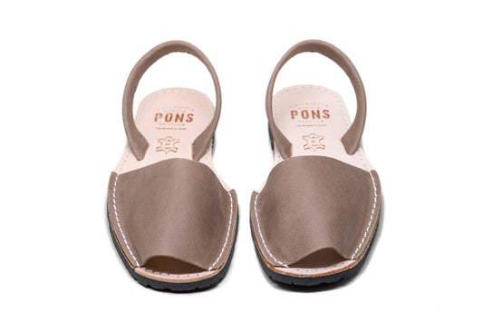 Pons Shoes - Classic Women - Taupe: 7