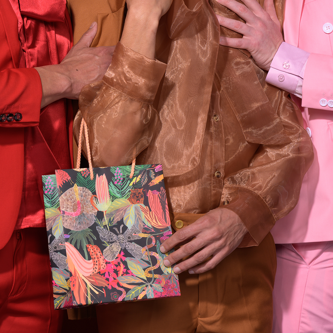 Red Cap Cards - Wild Kingdom gift bag