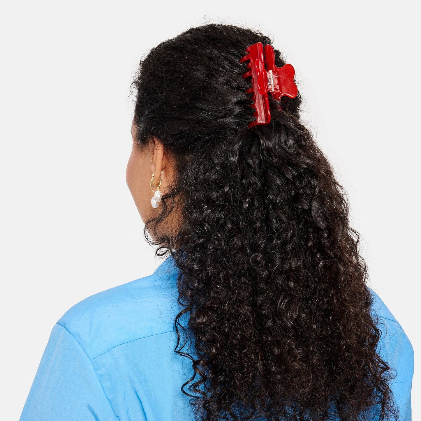 CHUNKS - Jojo Claw in Small Candy Red