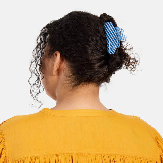 Baby Nimbus Claw in Blue Lattice