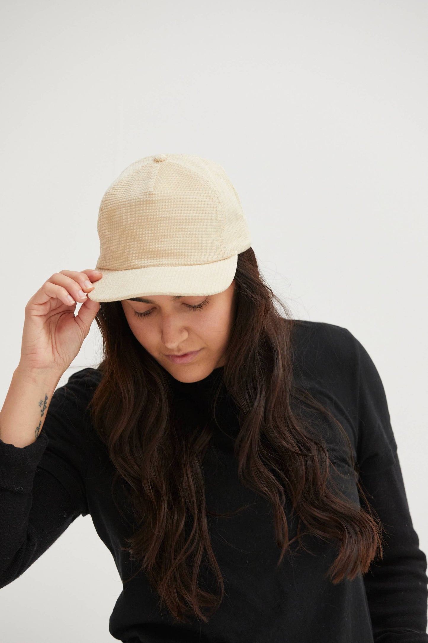 Waffle Corduroy Field Trip Snapback Hat: Slate