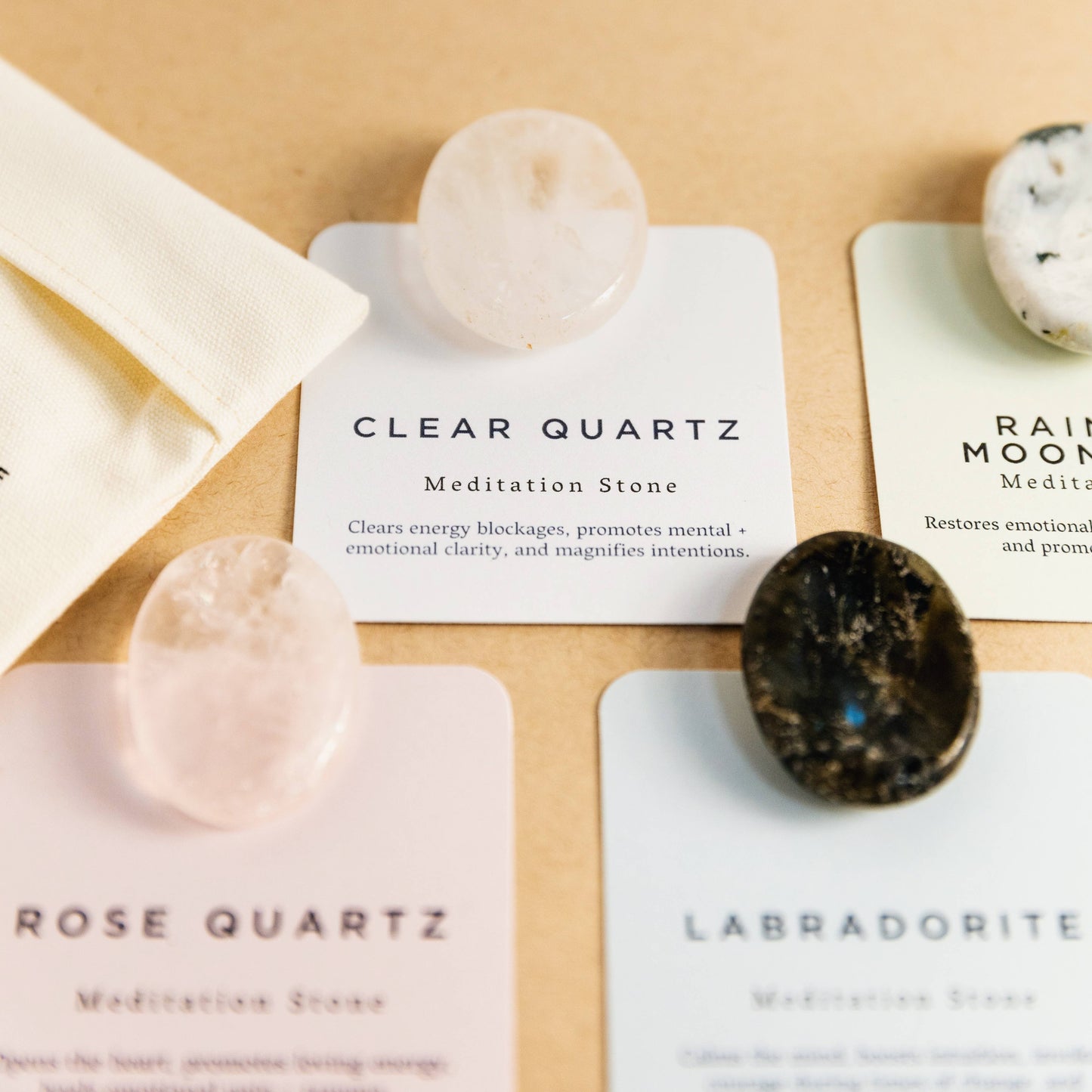 Clear Quartz - Meditation Stone