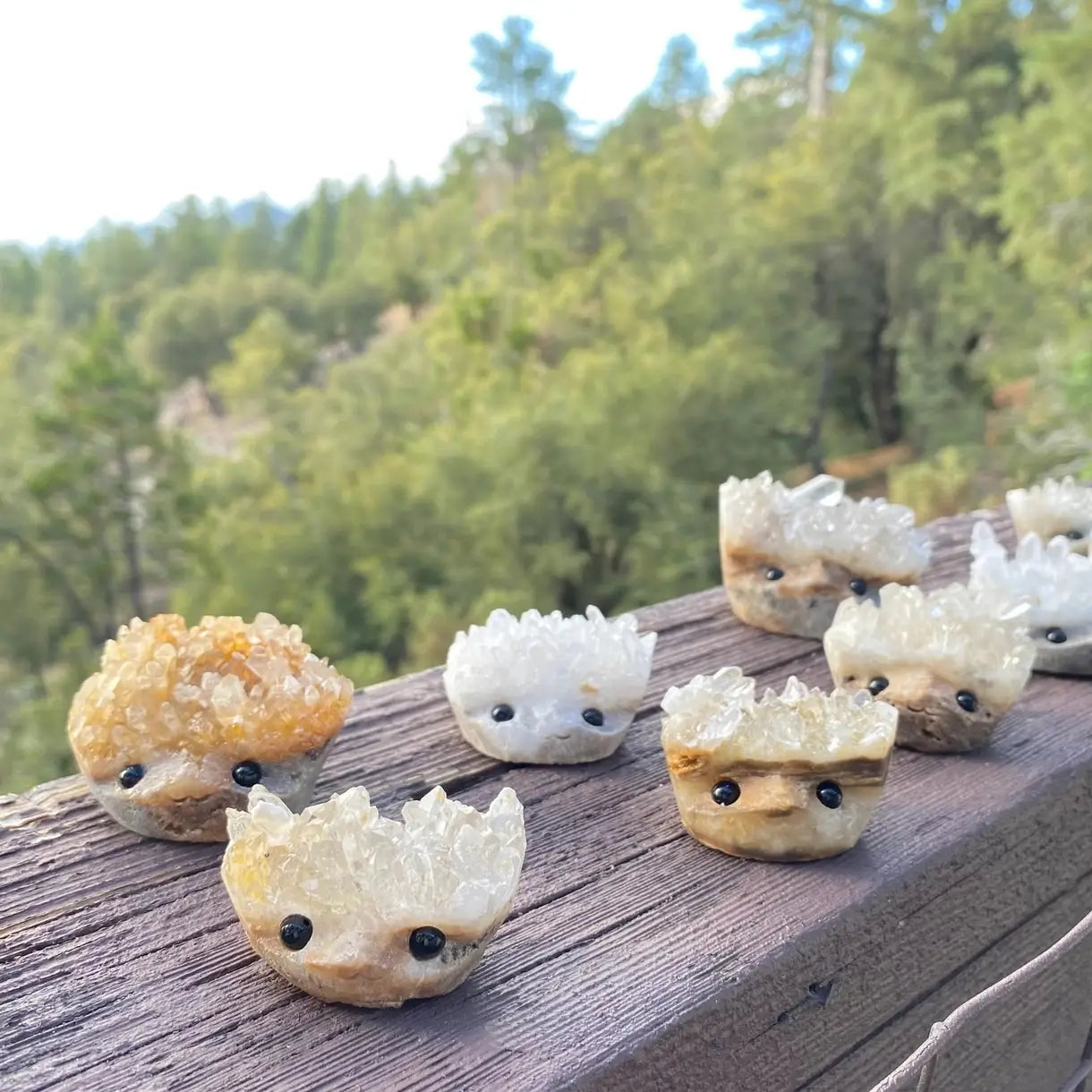 Wax Apothecary - Sparkle Geode Buddy & Crystal Cluster Rock Friend SMALL πβ¨