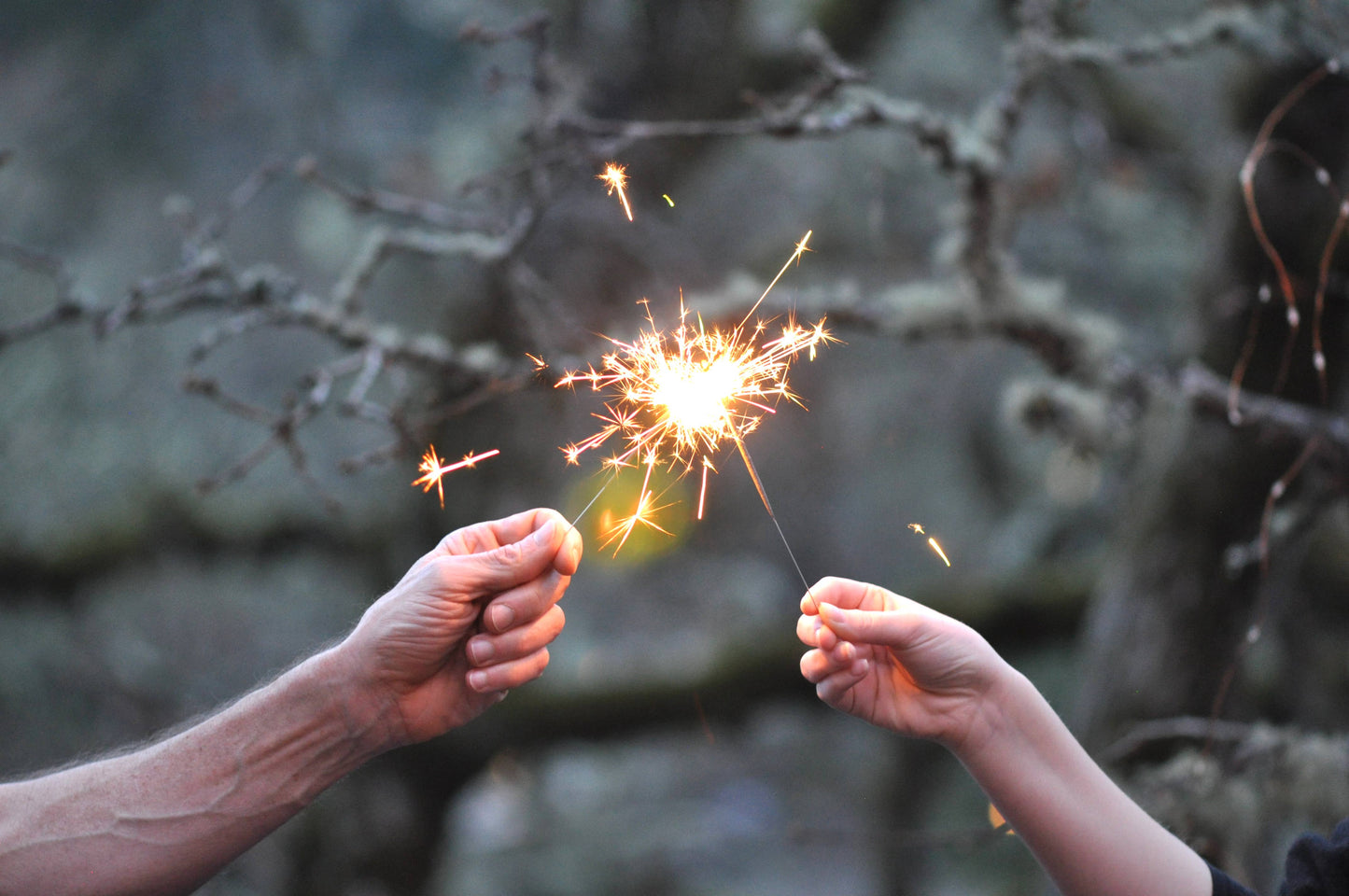 TOPS Malibu - Mini 4" Gold Sparklers - Tube of 12