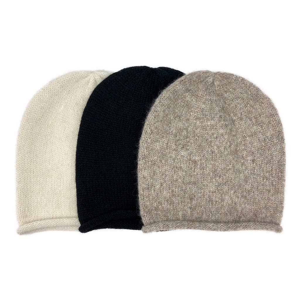 SLATE + SALT - Snow Essential Knit Alpaca Beanie