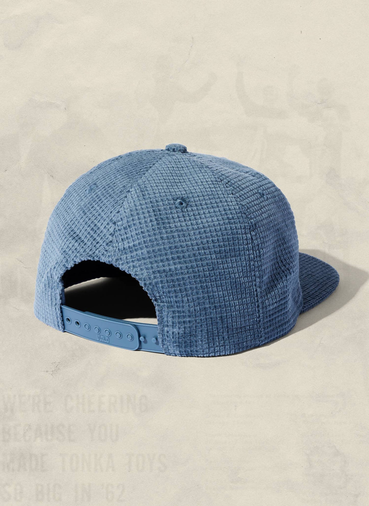 Waffle Corduroy Field Trip Snapback Hat: Slate