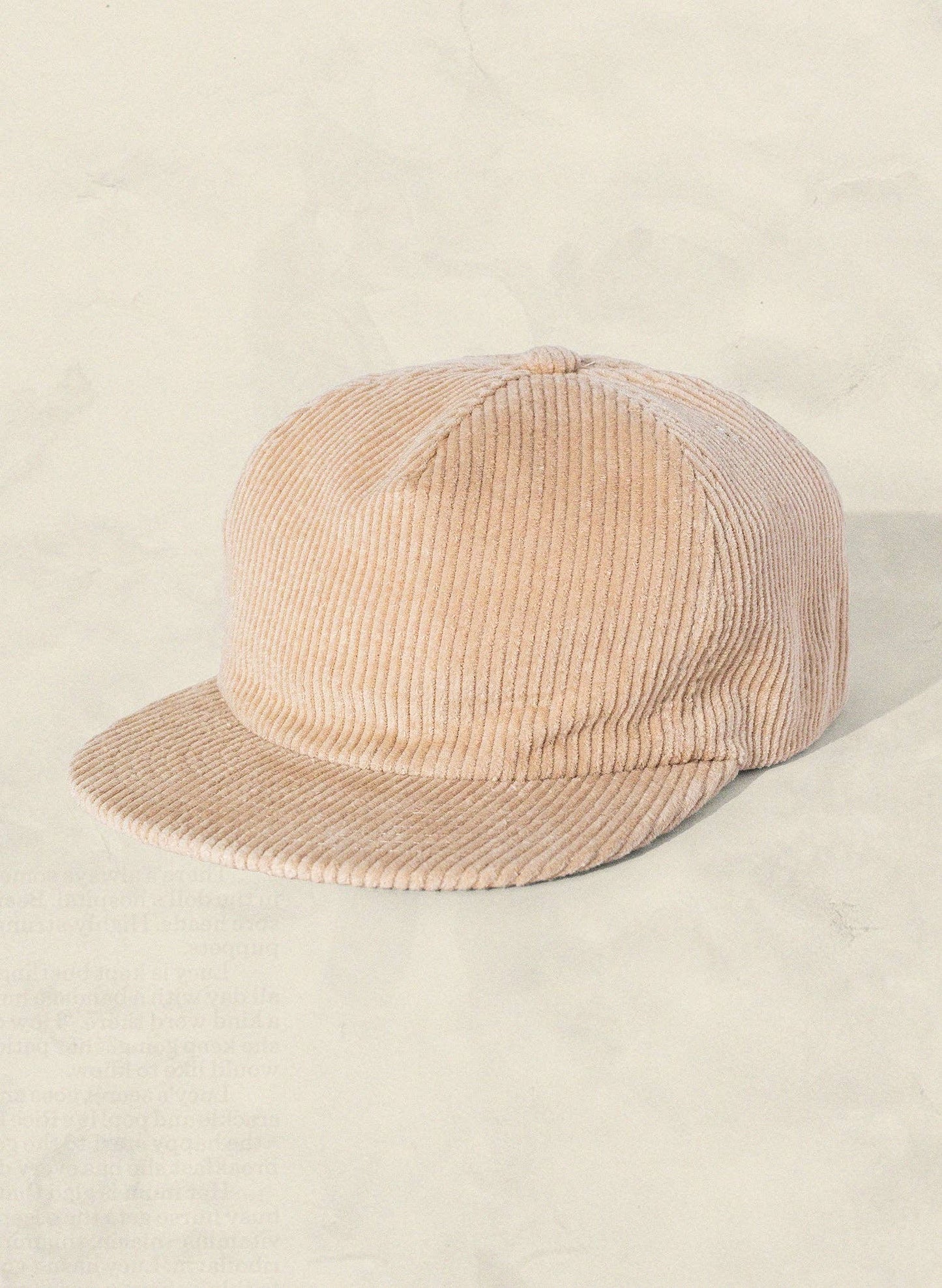 Corduroy 5 Panel Field Trip Hat (+13 colors): Camel