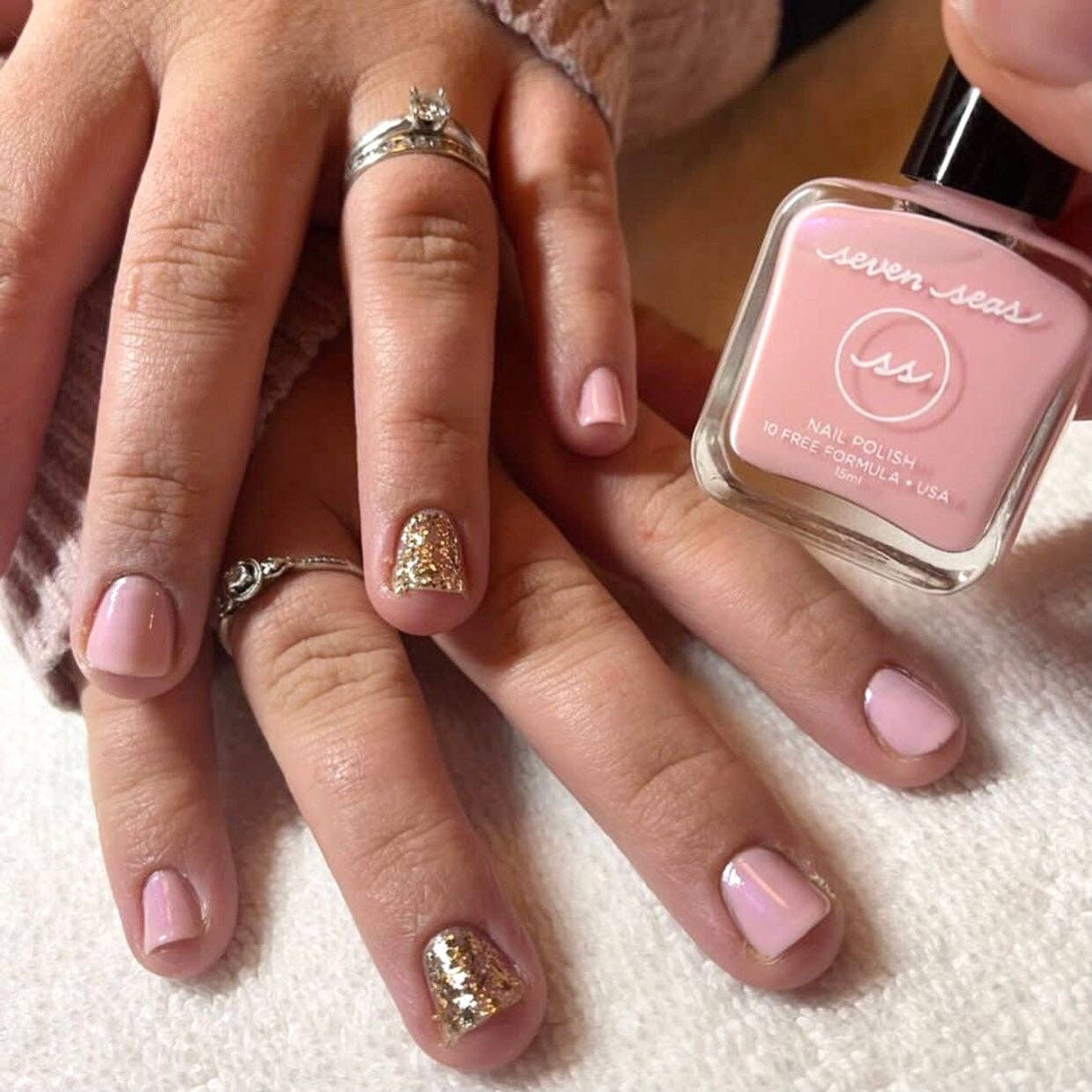 Seven Seas - Clean Nail Polish - Hula