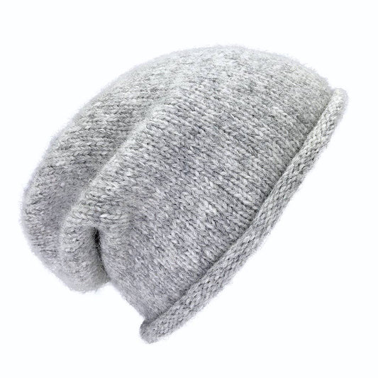 SLATE + SALT - Gray Essential Knit Alpaca Beanie