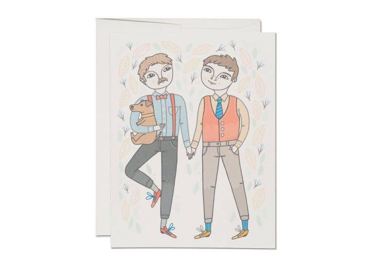 Red Cap Cards - Boy Wedding Card
