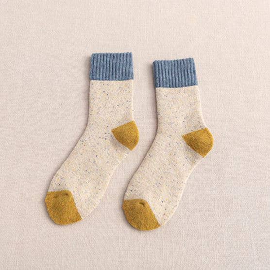 Rainbow Unicorn Birthday Surprise - Socks - CAMILLA - Light Blue/Cream