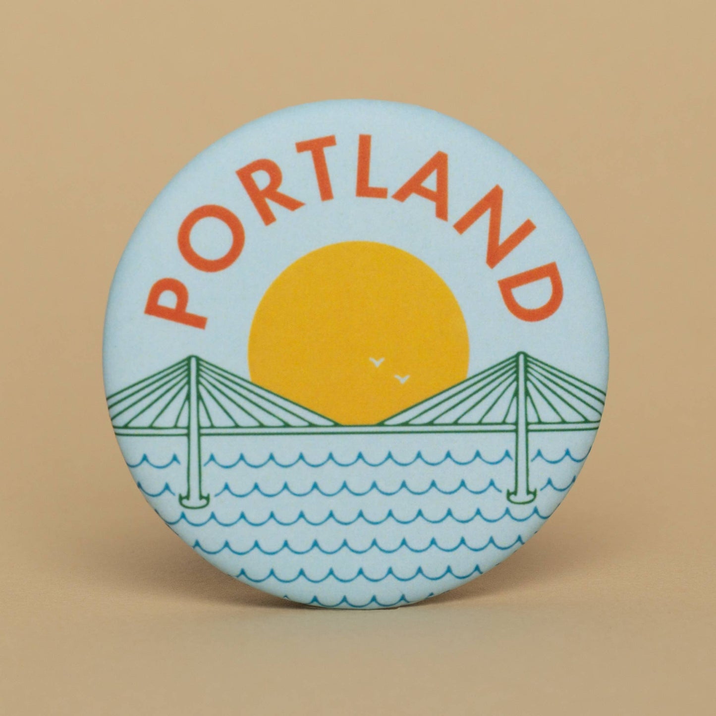 Tender Loving Empire - Tilikum Bridge Round Magnet