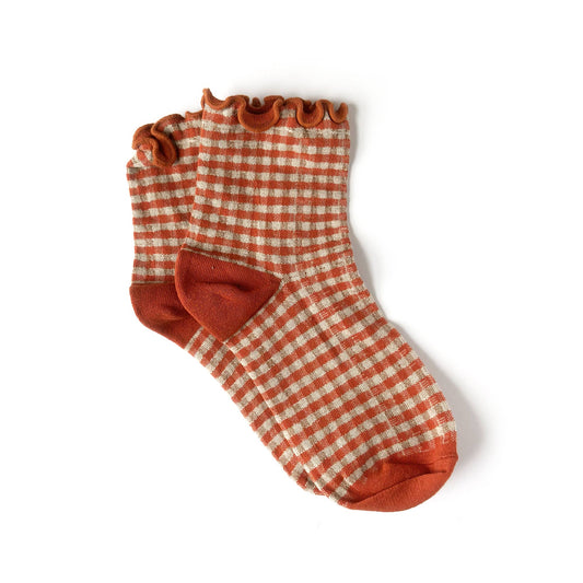 Reese Socks: OrangeRed