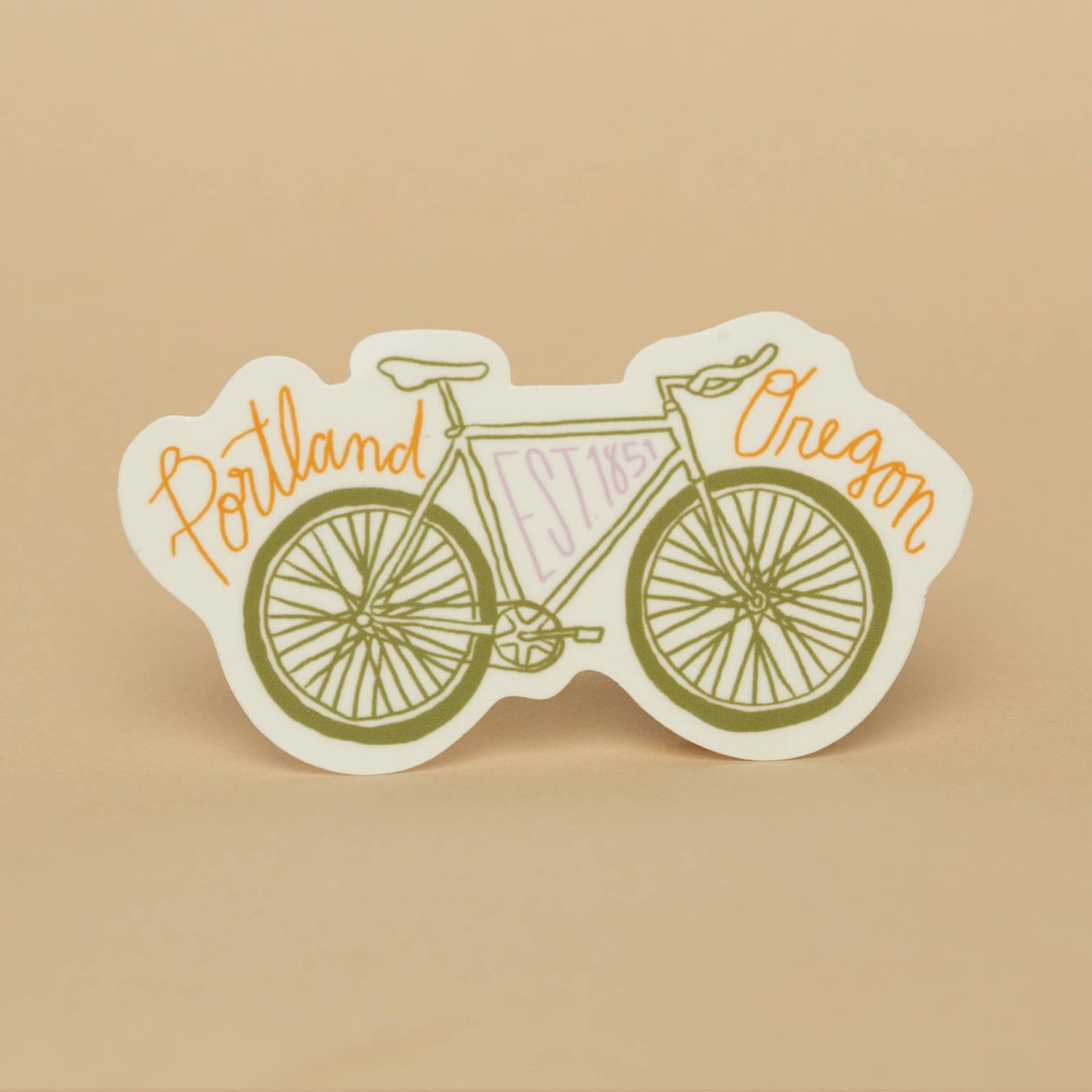 Tender Loving Empire - Portland Bike Sticker