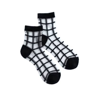 Rainbow Unicorn Birthday Surprise - Socks - Naomi - Black